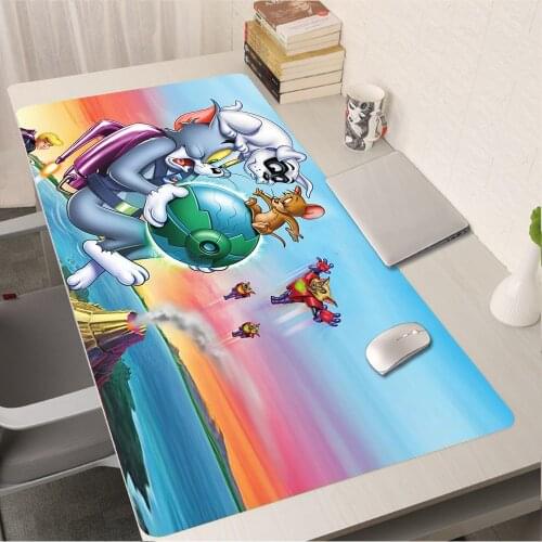 Anime Cortoon Cat Mouse Pad Gamer Accessories Mouse Mats Cute Pads Large Computer Gaming Keyboard Mousepad Xxl 900x400 Mausepad