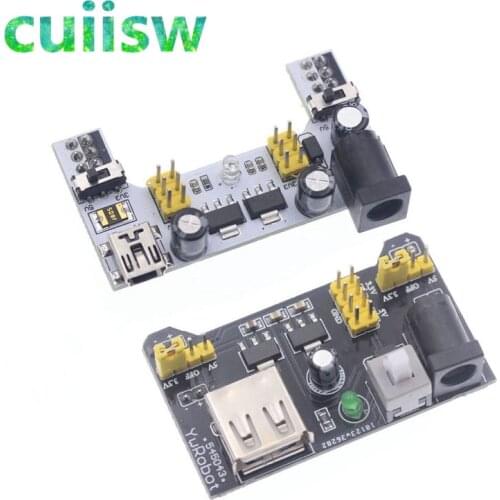 1PCS MB102 MB-102 Breadboard Power Supply Module 3.3V/5V For Solderless Bread Board