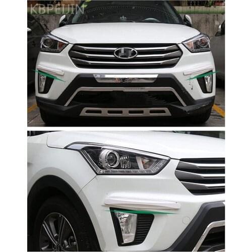 HOT Car-styling Car Bumper Anti-collision Strip Stickers for lifan x60 620 520 320 125cc x50 solano smily breez Accessories 1SET