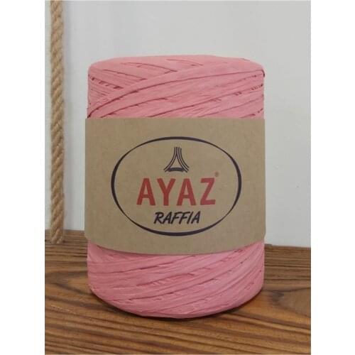 Natural Raffia Paper Rope Tangle-Pink 21