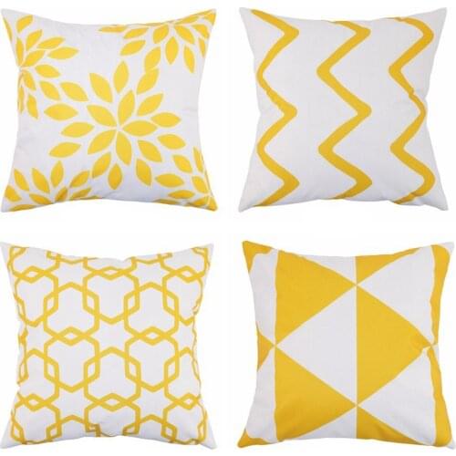 Outdoor Water And Oil Resistant Pillowcase Throw Pillow Covers Polyester Linen Farmhouse Cushion Cases For Patio Tent Balcony