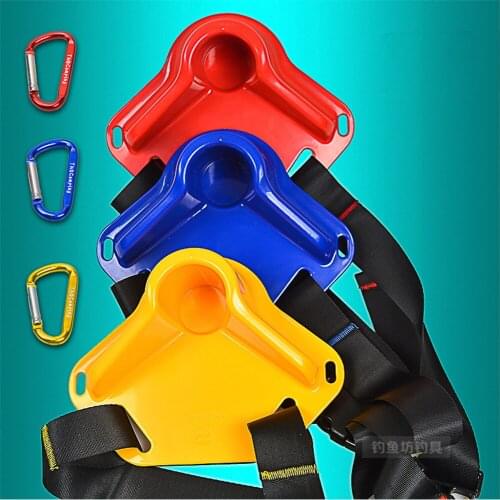 Durable Fishing Fighting Belt Fish Rod Holder Adjustable Belt Waist Rod Holder Boat Fishing Accessories Fishing Tackle X436G