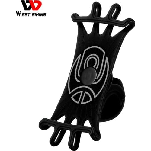 Universal 4.0-6.5 Inch Bicycle Mobile Phone Holder for IPhone Samsung Xiaomi Huawei Cell Phone Bike Cycling Handlebar Bracket