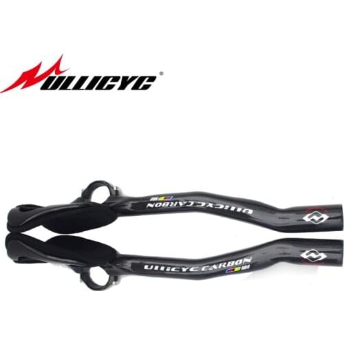 New Ullicyc road bike trial triathlon 3K UD 12K full carbon fibre bicycle extended TT style rest handlebars lightest TT302