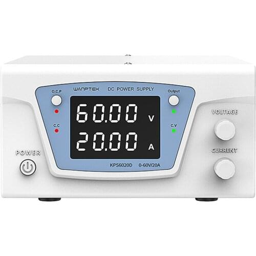 High-power constant current electroplating charging test power supply KPS6020D 60V 20A