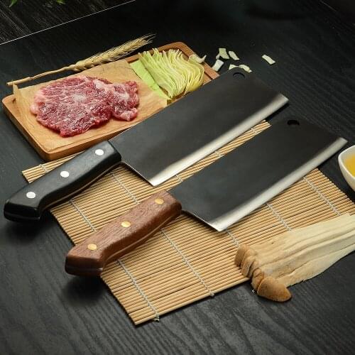 XYj Professional Chef Knife Stainless Steel Kitchen Slicing Chopping Knives Wood Handle Matte Blade Sharp Knife Cooking Tool
