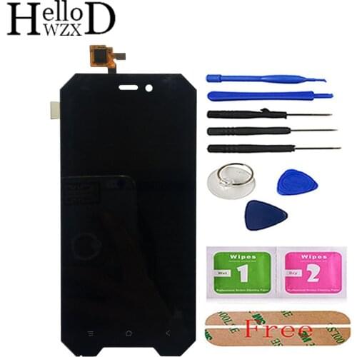 4.7" LCD Display For Blackview BV4000 LCD Display Touch Screen Sensor Digitizer Assembly BV4000 Pro Cell Phone Parts + Tools