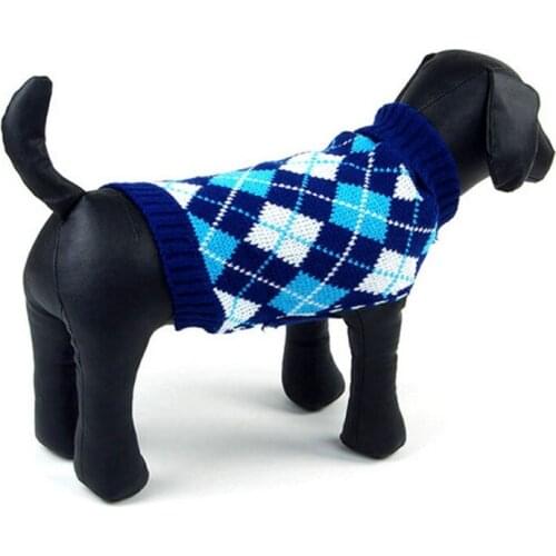 A Winter Dog Sweater Small Dog Clothes Puppy Sweater For Pet Dog Knitting Crochet Cloth Christmas Dog Sweater Pug Yorkshire