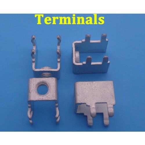 10pcs PCB-2 (M4) PCB board solder terminals tinned copper circuit board terminal block connector Terminals and screws