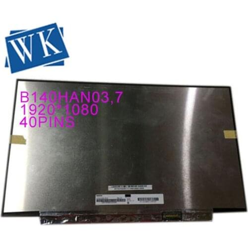 14.0"LED LCD Screen B140HAN03.7 N140HCE-GN2 1920X1080 FHD 72% NTSC eDP 30PINS Display