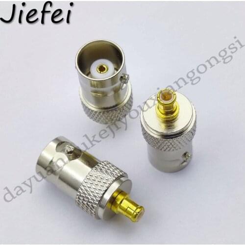 200PCS BNC Female Jack To MCX Male Plug RF Adapter Connector New