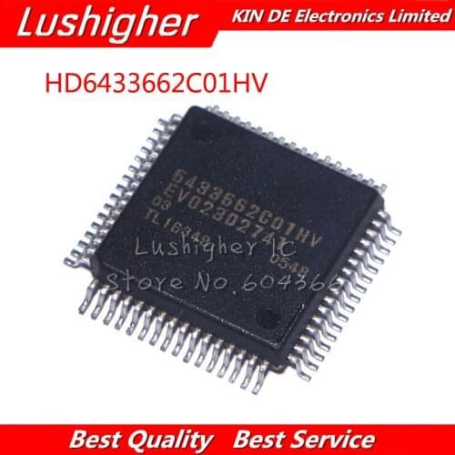 5pcs HD6433662C01HV 6433662C01HV 6433662C01 QFP64