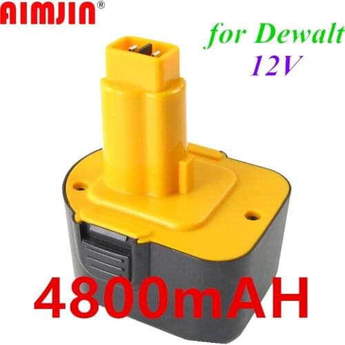 12V 4800mAh Tool battery for Dewalt DE9074 DC9071 DE9037 DE9071 DE9075 DW9071 DW9072 DW9074 DC727 DC756 DC980 DC981 DW0
