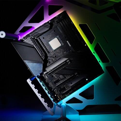 ATX PC Case Motherboard Decoration Light Strip,Cabinet Lighthouse ATX Motherboard Back Light ,5V 3Pin,Support M/B Control,AURA