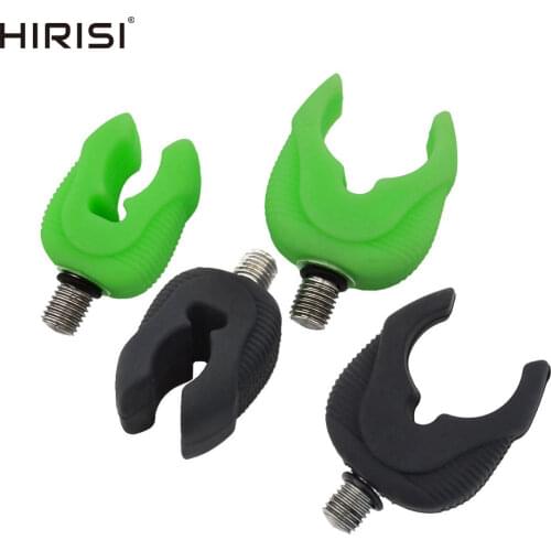 4pcs Rubber Fishing Rod Rest Butt Rest Head Gripper Grips Fishing Rod Holder Fishing Tackle Tools