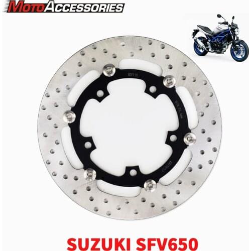 MTX DISC MDF139 Motorcycle Street Bike Front Brake Disk Rotor For Suzuki SFV650 Gladius 2009-2016Discs Disks