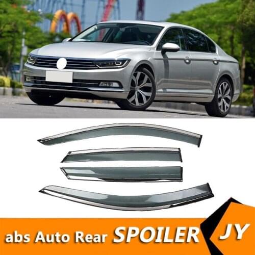 For Volkswagen Passat B8 2017-2019 Window Visor Vent Shades Sun Rain Deflector Guard For s Auto Accessories 4PCS/SET
