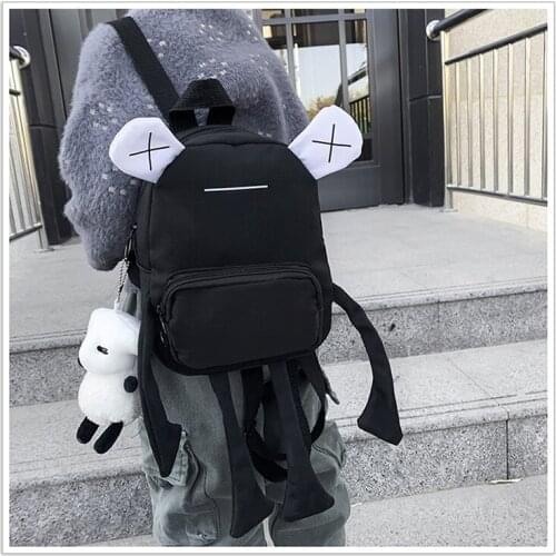Personality girl small bag tide cartoon cute frog bag casual messenger bag chest bag Unisex shoulder Crossbody bag Women Bag
