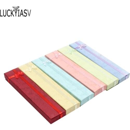 Jewelry Necklace Gift Box Heaven and Earth Cover Necklace Jewelry Box Bracelet Box Cloud Carton Box For Necklace Jewelry Display