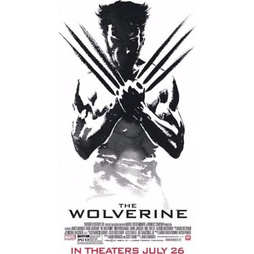 Logan Hugh Jackman Movie 2017 4 Silk Fabric Wall Poster Art Decor Sticker Bright