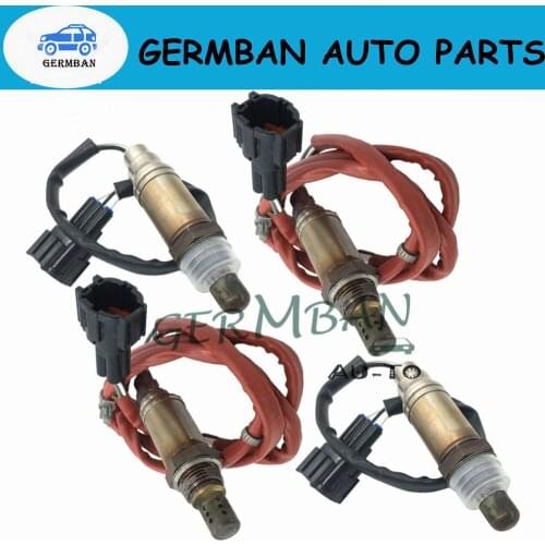 4pcs Upstream+Downstream O2 Oxygen Sensor 234-3006 234-3015 234-4197 234-4198 For 2004 Nissan Xterra Frontier V6-3.3L
