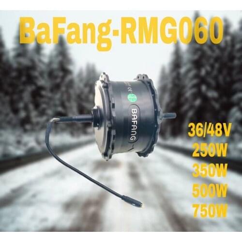 36V 350W Rear Motor bafang Brushless Gear Rear Hub Motor RMG06 D OLD 175mm Thread Cassttle in Type Fat Bike Motor