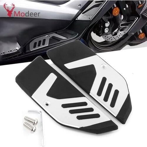Rear Motorcycle Footboard Steps Motorbike Foot For YAMAHA TMAX560 TMAX 560 T-MAX 560 2019 2020 2021 Footrest Pegs Plate Pads