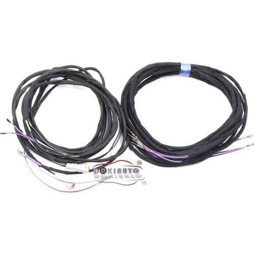 FOR Audi A6 C7 Antiglare Anti-glare Dimming Outside Rear View Side Mirror Glass Wire Cable Harness