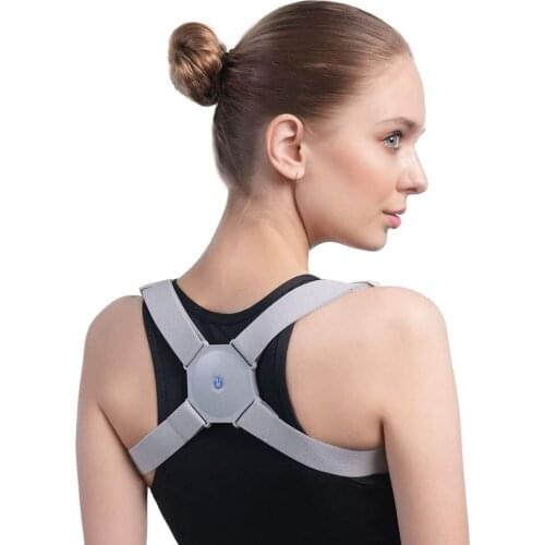 Adjustable Intelligent Posture Trainer Smart Posture Corrector Upper Back Brace Clavicle Support for Men and Women Pain Relief