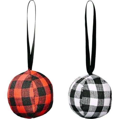 Non-woven Fabric Xmas Ball Balls Ornament Lightweight PP Cotton Christmas Decor