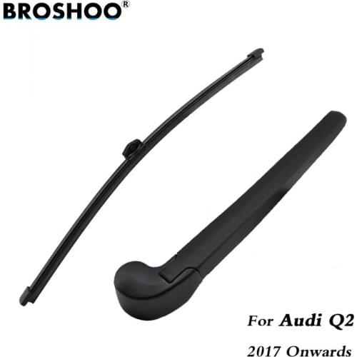 BROSHOO Car Rear Wiper Blades Back Windscreen Wiper Arm For AUDI Q2 Hatchback (2017 Onwards) 330mm,Windshield Auto Styling