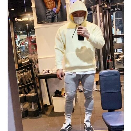 2021 Sports Long-Sleeved Hooded Hoodie For Men and Women Lovers Outdoor Running Training Loose Stretch Breathable Rest Coat Top