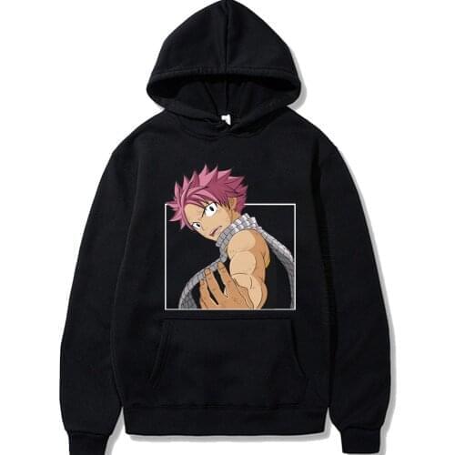 Fairy Tail Hoodie Unisex Summer Men Fashion Designer Faddish Japanese Anime Printed Streetwear For Man Anime Hoodie Harajuku