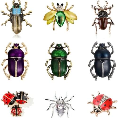 Animal Bee Ants Bird Snails Brooches Insect Brooch Pin Jewelry Banquet Christmas Gifts Accessories Jewelry