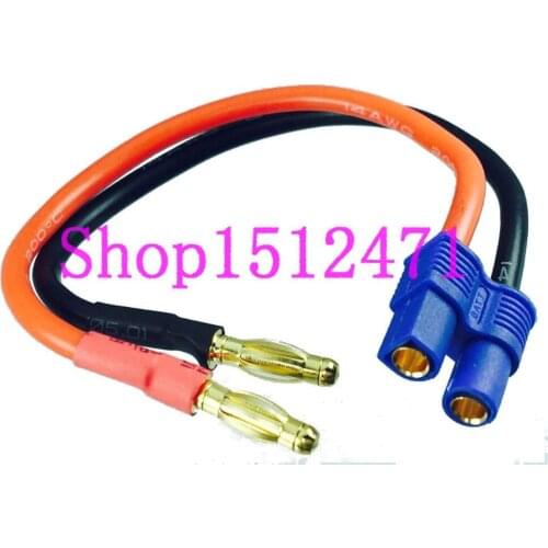 1pce EC3 Female to 4mm Banana Bullet charger lead cable for lipo NiMh NiCd