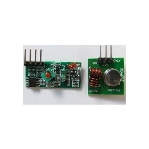 Free Shipping! 1pair 433M Wireless Transmitter Module Burglar Alarm Transmitter Receiver