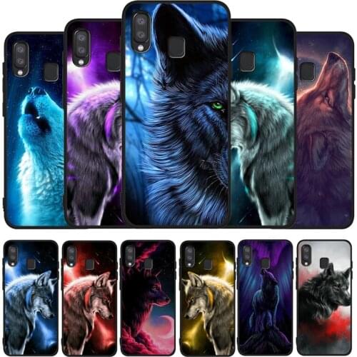 Fantasy Wolf phone Case For Samsung A10 A20E A30 A40 A50 A60 A70 M10 M20 M30S M40 A01 A21 A31 A51 A71 4G Cover