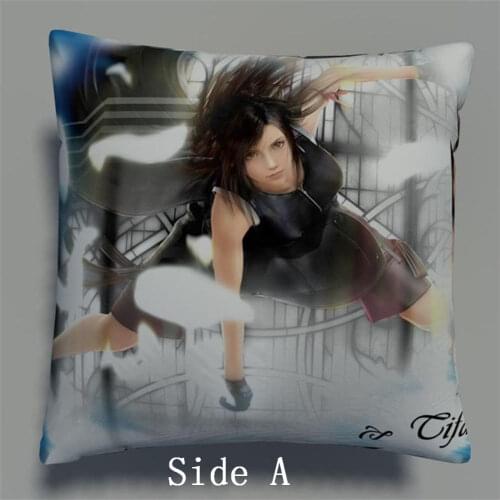 Final Fantasy Vii Anime Two Side Pillowcases Hugging Pillow Cushion Case Cover Otaku Cosplay Gift New 380