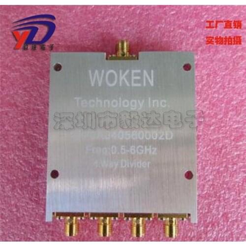 SMA Power Divider One Minute Four Female Heads 0.5-6G500-6000M2.4G / 5.8GLTE Genuine