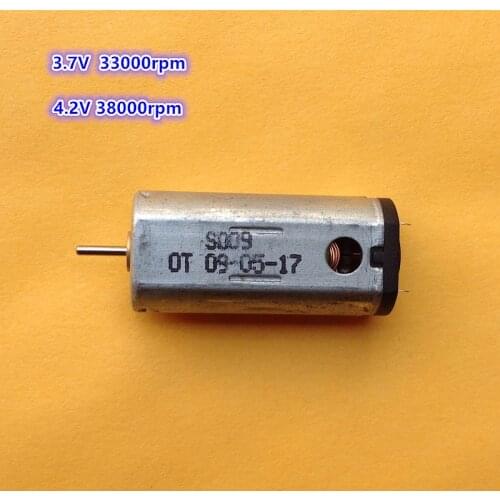 10pcs/lot, 3V 3.7 4.2V N50 micro DC motor with louver 10*12mm airplane model high speed strong magnet carbon brush motor