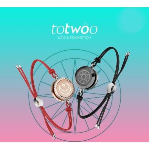 Exclusive Smart Couple Bracelet Couple Remote Interactive Induction Bracelet Smart Bracelet Birthday Gift Wedding Gift