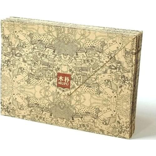 Wholesale 10pcs / alot New Vintage Retro Kraft Envelope Western style paper Envelope 322