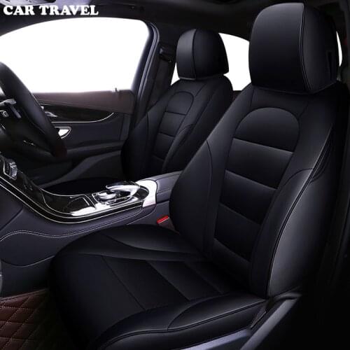 CAR TRAVEL Custom leather car seat cover for peugeot 206cc 207 301 407 508 308 308sw 607 307 307cc 307sw 2008 3008 4008 5008