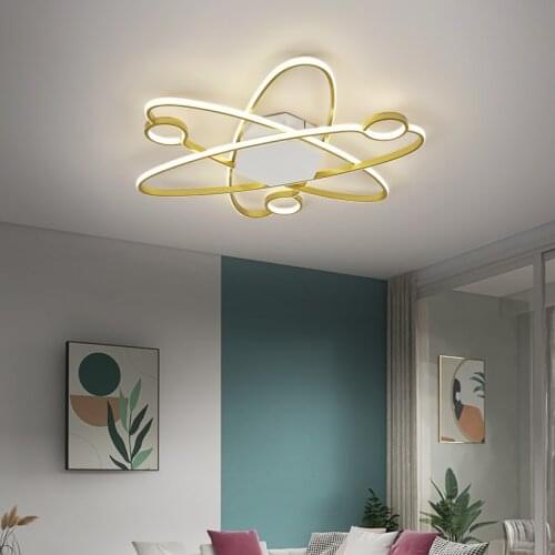 New Arrivals Modern LED Ceiling Lights For Living Room Bedroom Dining Room study Luminaires Circle Rings Ceiling Lamps Fixtures