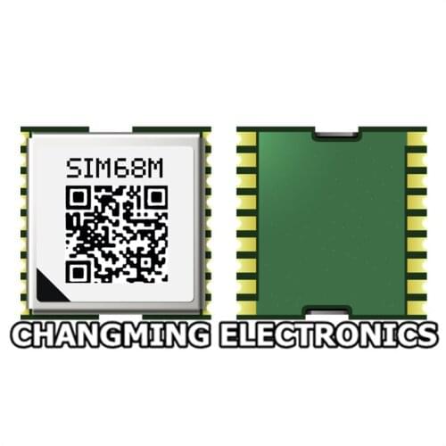 SIM68M SIMCOM GNSS module integrated GPS&GLONASS system in SMT type with high sensitivity of MTK navigation engine 1PCS