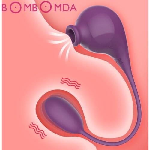 Powerful Clit Sucker Nipple Vibrator Female Sex Toys For Women Clitoris Stimulator Vibrating Love Egg Erotic Goods For Adults 18