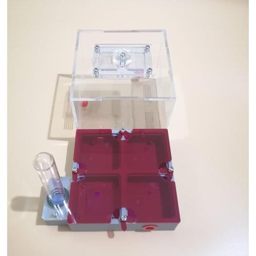 Large Size Ant Nest Flat Nest Ant Farm With Test Tubes and Sun Visor 3D Printing Matrix Insect Supplies