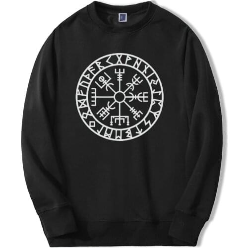 Hot TV Show The Viking Print Sweatshirt Men 2019 Spring Winter Fashion Hoodies Men Hip Hop Tracksuit Fitness warmer Sportswear