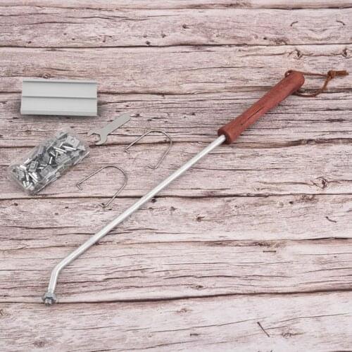 BBQ Meat Branding Iron Changeable 55 Letters Set DIY Printed BBQ Steak Tool Meat Grill Forks Barbecue Tool Accessories
