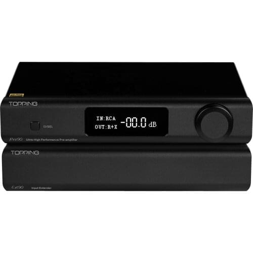 TOPPING Pre90 Preamplifier Hi-Res Audio Ultra-High Performance NFCA Modules Amplifier
